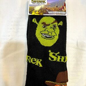 🧶Men’s “SHREK” Crew Length Socks (NWT!!)🧶